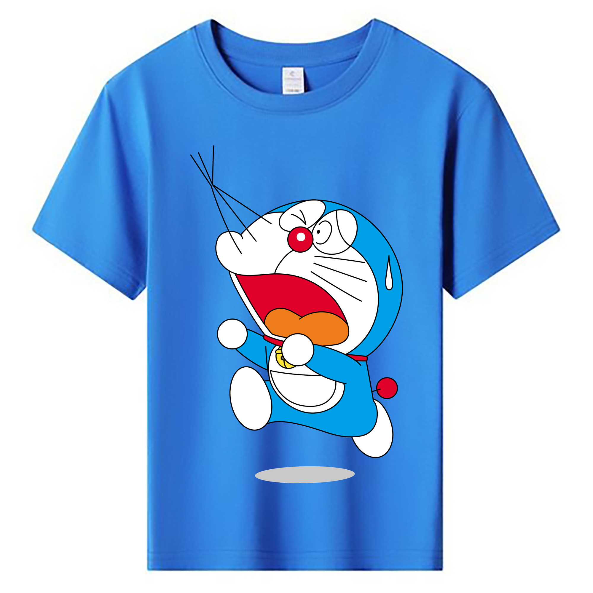（画像用） ドラえもん Doraemon 綿100％キッズTシャツ（フロントプリント）